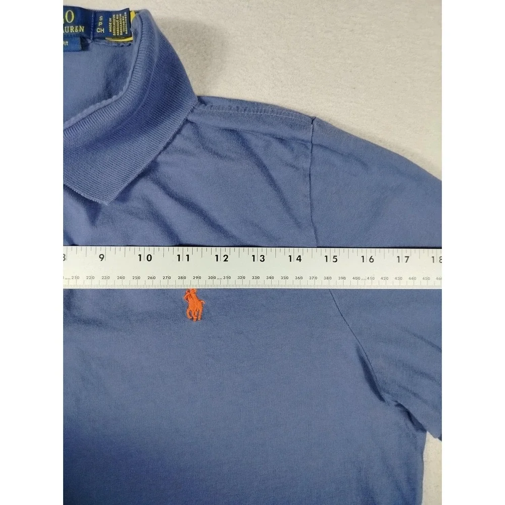 Polo Ralph Lauren Polo Shirt‎ Mens Small Blue Classic Fit Pony Preppy Casual